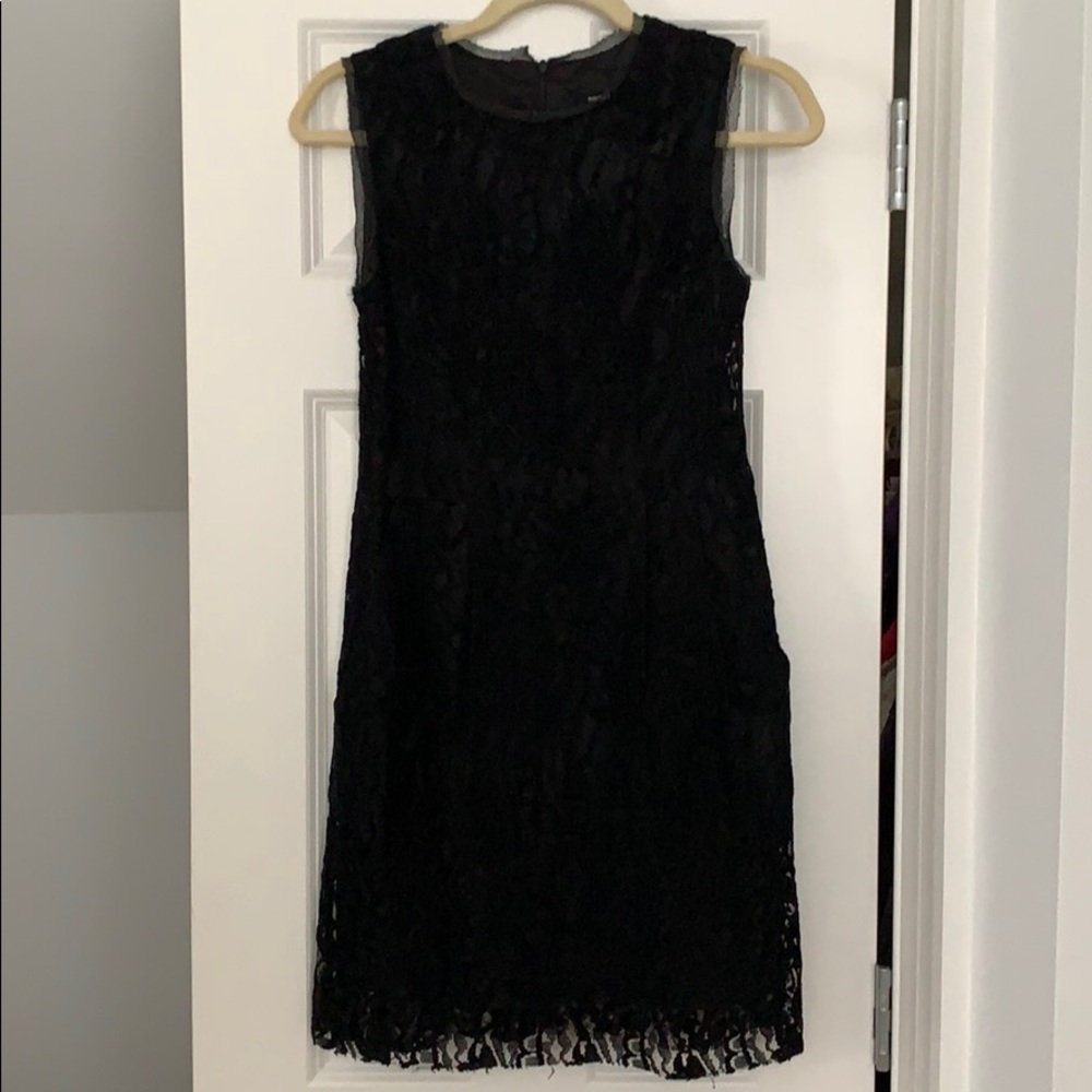 Little black lace dress